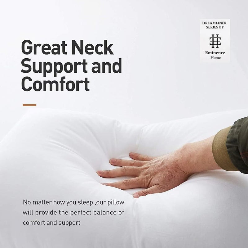 Eminence Home Dreamliner Sirri 45x45cm Cushion Filler/Pillow Insert - Hypoallergenic Down Alternative - Image 2